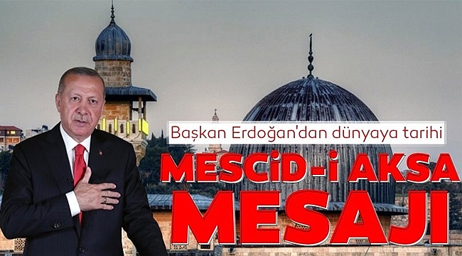 Başkan Erdoğan'dan Ayasofya Mesajı