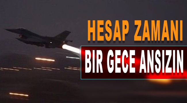 Kobani, Tel Rıfat, Derik, Şengal'e Pençe Kılıç Harekatı! F-16'lar Havadan Bomba Yağdırdı!