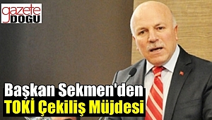 Başkan Sekmen'den Mağdurlara Çekiliş Müjdesi