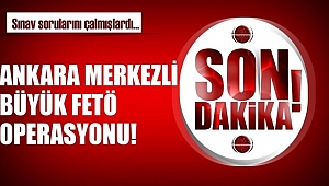 FETÖ Emniyet Yapısına Operasyon!