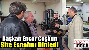 Başkan Coşkun Ziyaretlere Devam Ediyor