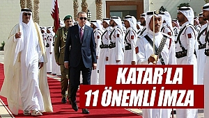 Katar Ziyareti İmzalar İle Taçlandırıldı