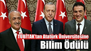 TÜBİTAK’tan Atatürk Üniversitesine Bilim Ödülü