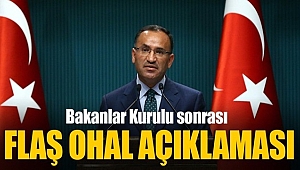 Bekir Bozdağ'dan Flaş OHAL Açıklaması