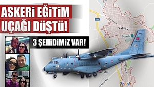 Isparta'da Eğitim Uçağı Düştü!