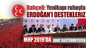 MHP'den 2019 Seçim Açıklaması