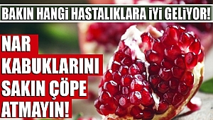 Nar Kabuğu Faydaları Saymakla Bitmiyor!