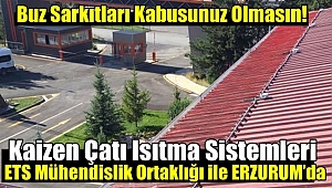 Çatı Buz Sarkıtları Kabusunuz Olmasın!