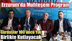 Erzurum'da Muhteşem Program