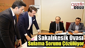 Sakalıkesik Ovası Suya Doyacak