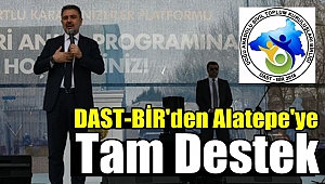 DAST-BİR'den Alatepe'ye Tam Destek