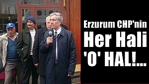 Erzurum CHP'den 30 Kişilik Eylem
