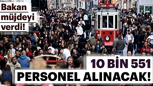 Bakan Fakıbaba'dan Personel Alım Müjdesi