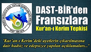 DAST-BİR'den Fransa'ya Sert Tepki