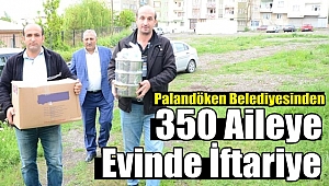 Palandöken Belediyesinden Evlere İftariye