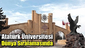 Atatürk Üniversitesi Dünya Sıralamasında