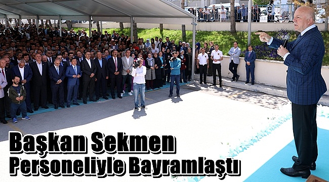 Büyükşehir'de Bayramlaşma Töreni