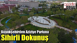 Büyükşehirden Aziziye Parkına Sihirli Dokunuş