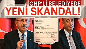 CHP'li Belediyede Skandallar Bitmiyor!