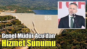 Genel Müdür Acu'dan Hizmet Sunumu