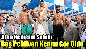 Altın Kemerin Sahibi Baş Pehlivan Kenan Gör Oldu