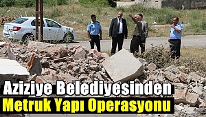 Aziziye'de Metruk Yapı Operasyonu