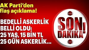 Bedelli Askerlikte Detaylar Belli Oldu!