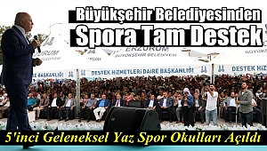 Büyükşehir Belediyesinden Spora Tam Destek