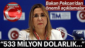 Bakan Pekcan'dan Yaptırım Açıklaması