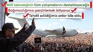Başkan Erdoğan TEKNOFEST'te önemli mesajlar verdi!