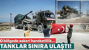 Hatay Sınırına Askeri Sevkiyat Devam Ediyor