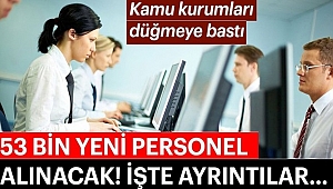 Kamuya Alımlar Başlıyor