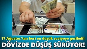 Dövizde Düşüş Sürüyor!