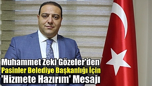 Muhammet Zeki Gözeler'den Aday Adayı Açıklaması