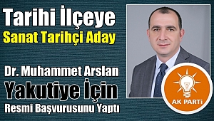 Tarihi İlçeye Sanat Tarihçi Aday