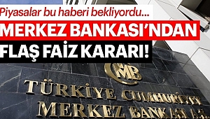 Merkez Bankası Faiz Kararını Açıkladı!