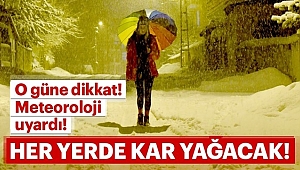 Meteorolojiden Kar ve Buzlanma Uyarısı