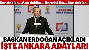 AK Parti Ankara Adaylarını Açıkladı