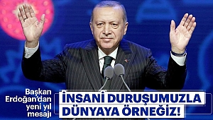 Başkan Erdoğan'dan Yeni Yıl Mesajı