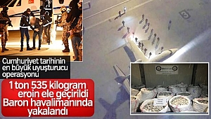 Cumhuriyet Tarihinin En Büyük Uyuşturucu Operasyonu