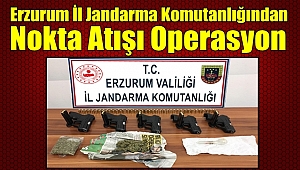 Jandarma'dan Nokta Atışı Operasyon
