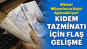 Kıdem Tazminatında Yeni Dönem Başlıyor