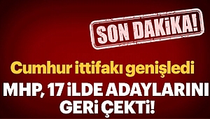 MHP 17 İlde Adaylarını Geri Çekti