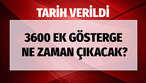 3600 Ek Gösterge İçin Seçim Sonrası İşaret Edildi