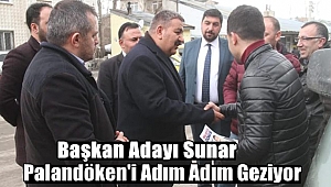 Sunar, Palandökeni Adım Adım Geziyor