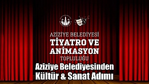 Aziziye Belediyesinden Kültür Sanat Adımı