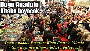 Doğu Anadolu Kitap Fuarı Açılıyor