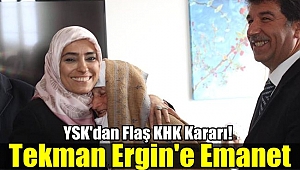 YSK'dan Flaş KHK Kararı!