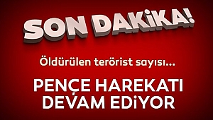Pençe Operasyonu Devam Ediyor