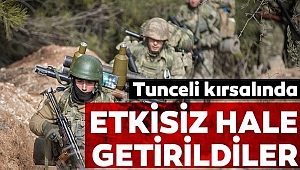 Tunceli Kırsalında Teröre Büyük Darbe!